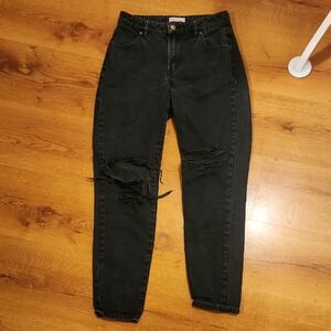 Rolla's Miller Skinny Distressed Mid Rise Size 26